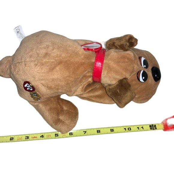 Pound Puppies 11” Plush Puppy Red Collar Tag 2007 - Picture 3 of 6